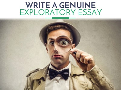 define a exploratory essay